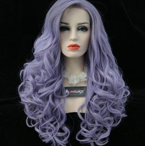 Uniwigs Purple Silver Lace Front Wig